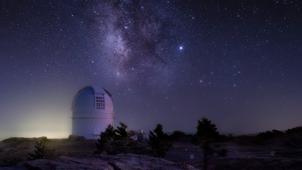 Observatory with view of Space